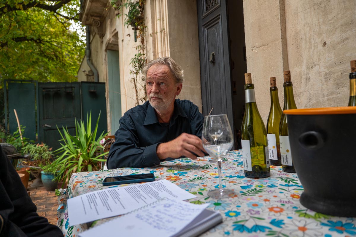 Rencontre avec Daniel Le Conte des Floris à Pézenas