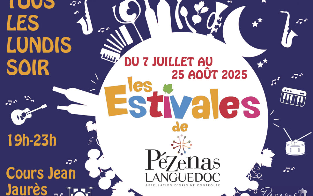 estivales pézenas vin terroir fete